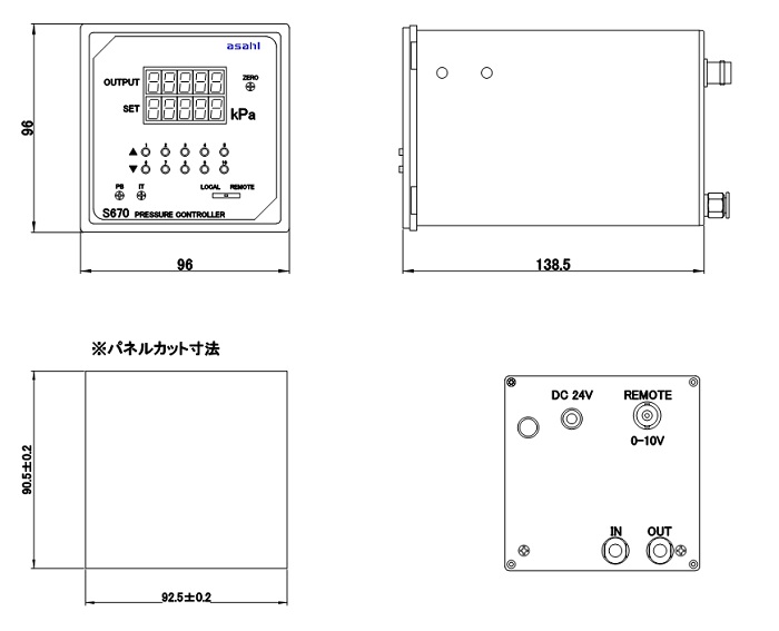 デジタルレギュレータ：S670シリーズ